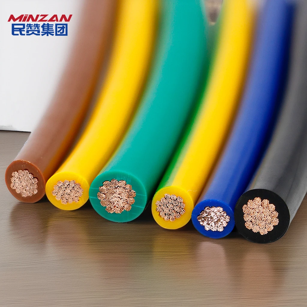 Alambre de tela aislado de PVC con núcleo de cobre para electrodomésticos diarios, instrumentos y equipos de telecomunicaciones