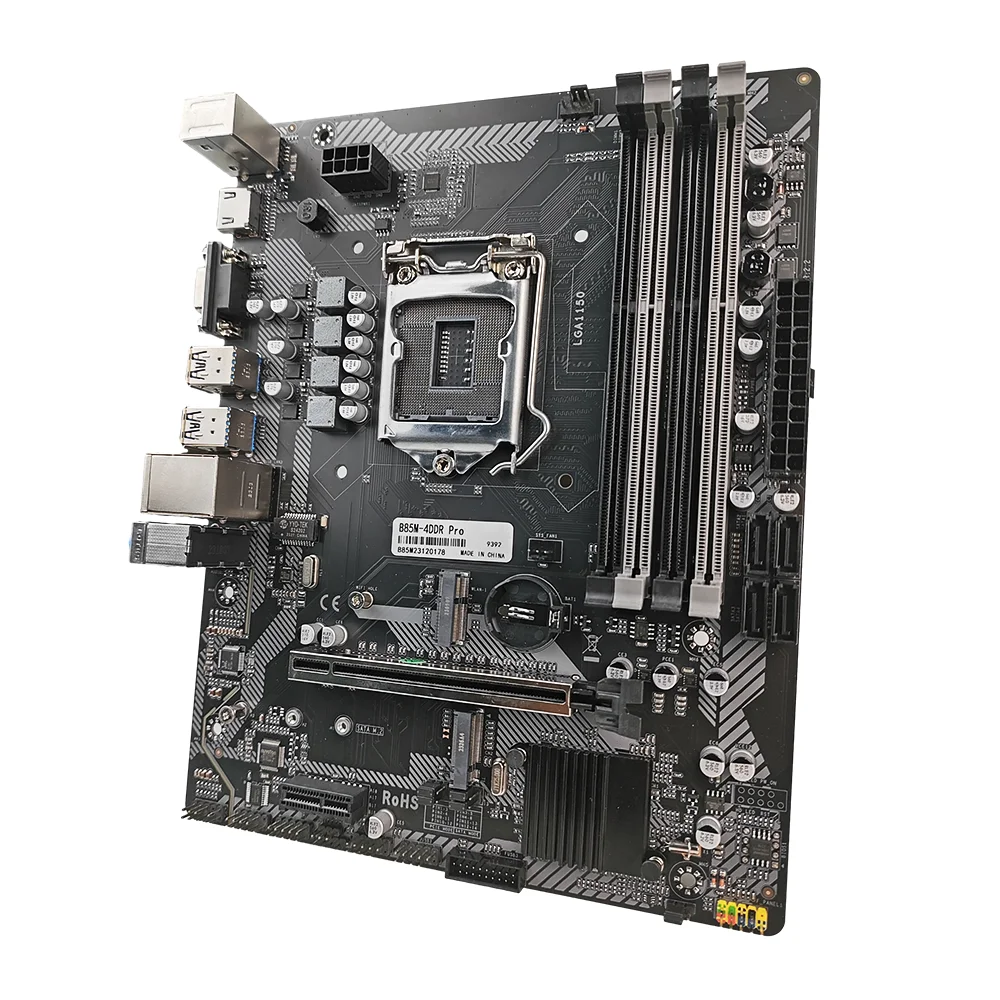 PCWINMAX B85 Gaming Motherboard LGA 1150 1155 Socket B85 B75 H61 H81 Chipser DDR3 Mainboard for Desktop Support OEM ODM