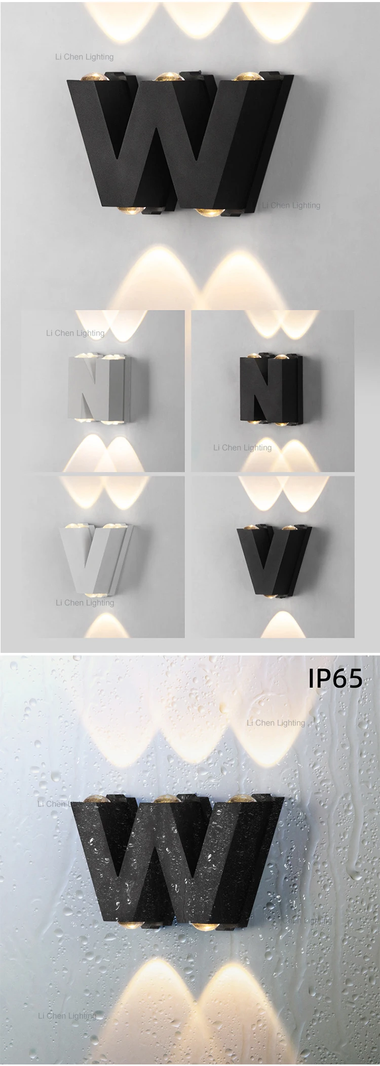 bd25 wholesale outdoor waterproof ip65 decorative surface mounted indoor wall lamp lights for home  -2