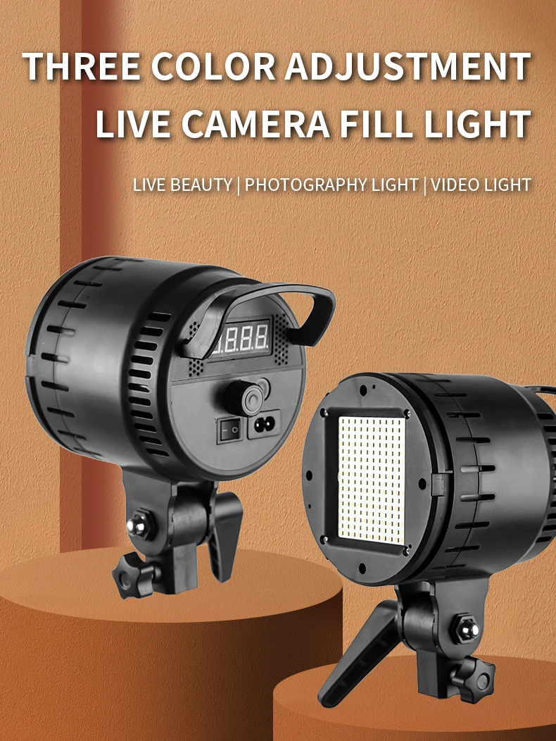 120w Photography Lighting Kit Studio Video Light With 55cm Softbox Led Photographic Light Buy