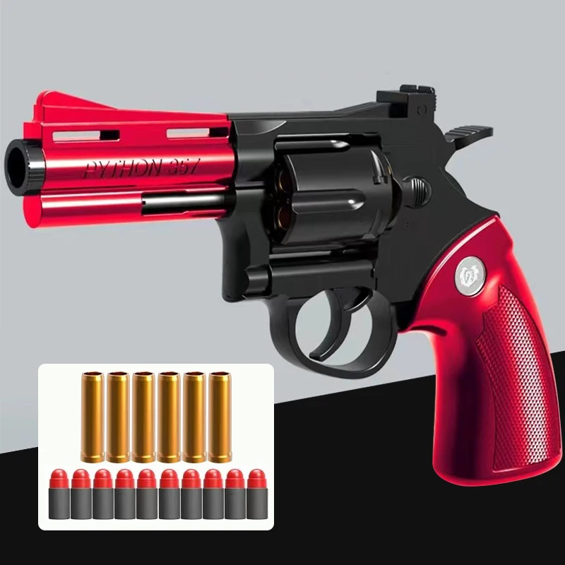 ZP5 Shell Ejecting Toy Gun Airsoft Bullet Pistol Gun Soft Foam Dart Blaster Bullet Toy Gun for Adults Kids Outdoor Play Toys