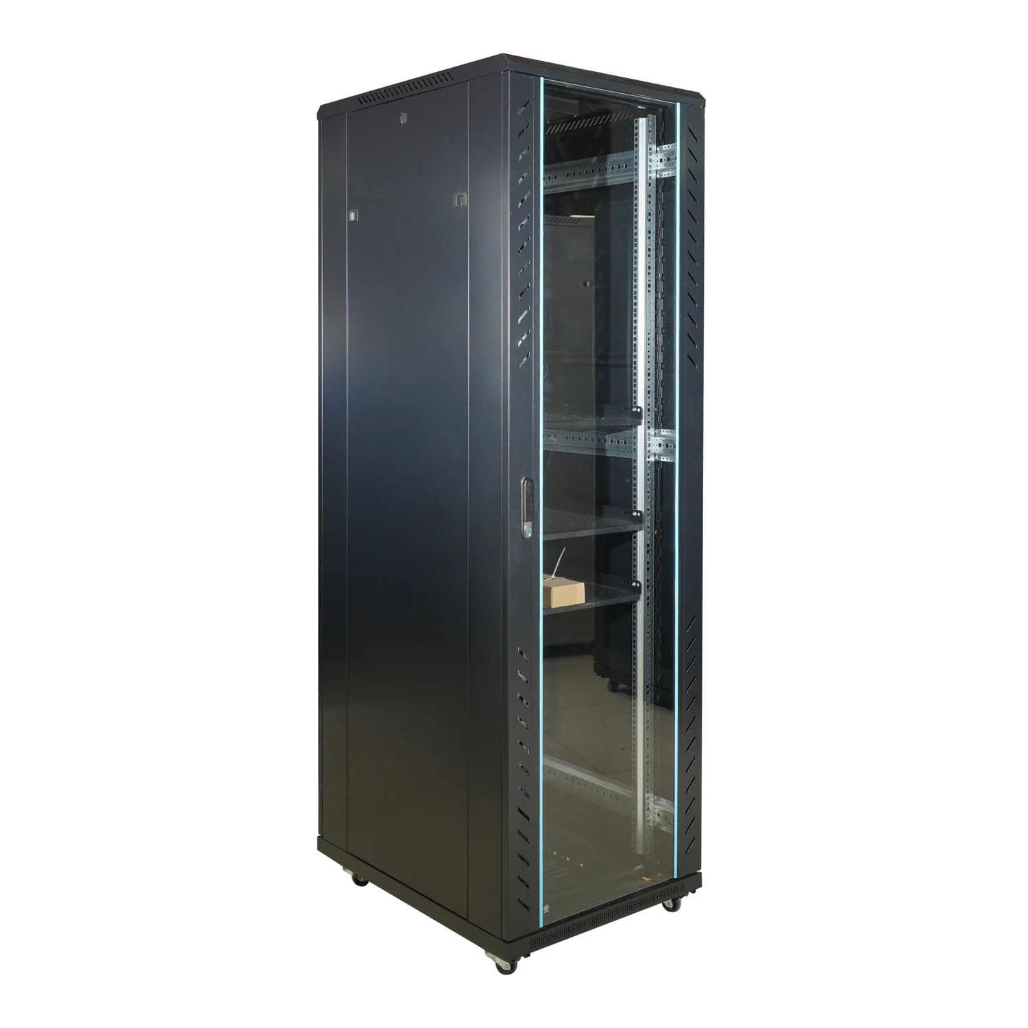 Custom 42U Metal Steel Server Rack 19-Inch Floor Standing Data Center Internet Telecom 22U 32U 18U Network Cabinet
