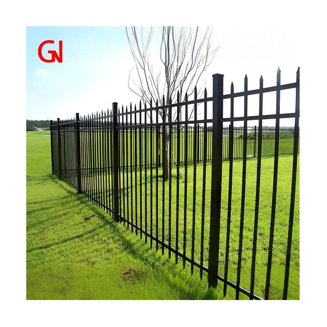 Sell beautiful high quality decorative iron pipe home yard iron fence wrought iron fence