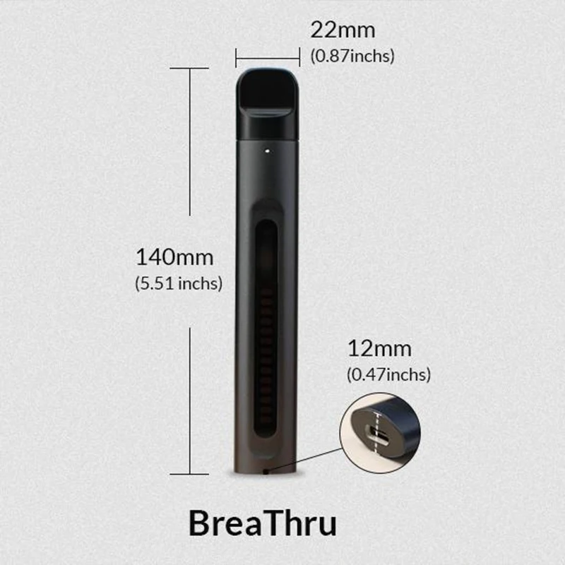 (not Vape)portable Inspiratory And Expiratory Breath Training Device 