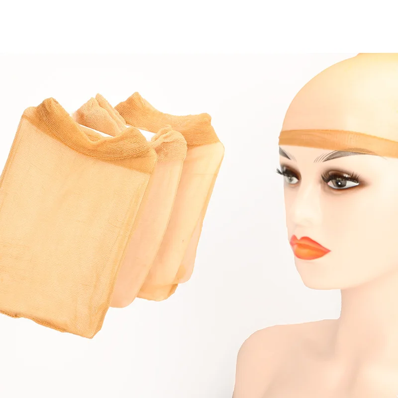 Custom Logo Wig Caps for Making Wigs Super Thin Stocking Invisible Sheer Hd Wig Grid Caps