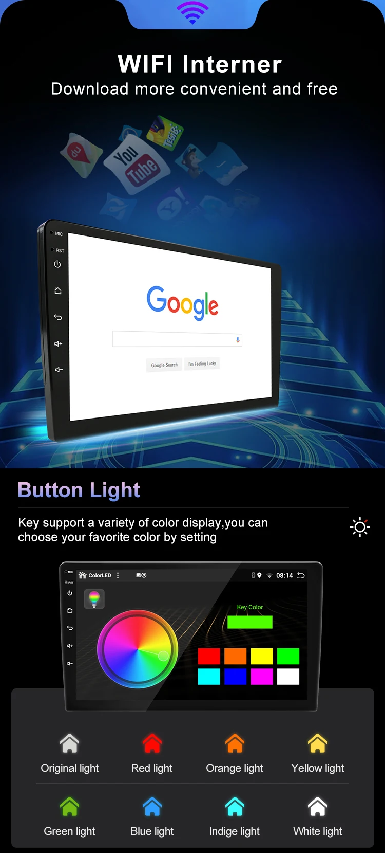 PX6 Android 12 IPS 2.5D DSP CarPlay Auto Car Navigation Player For Honda Toyota Nissan with RDS Radio BT car stereo