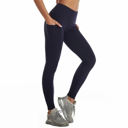 Yoga Pants Women Pocket Leggings Sport Girl Gym Leggings Women Tummy Control Jogging Tights Female Fitness Pants