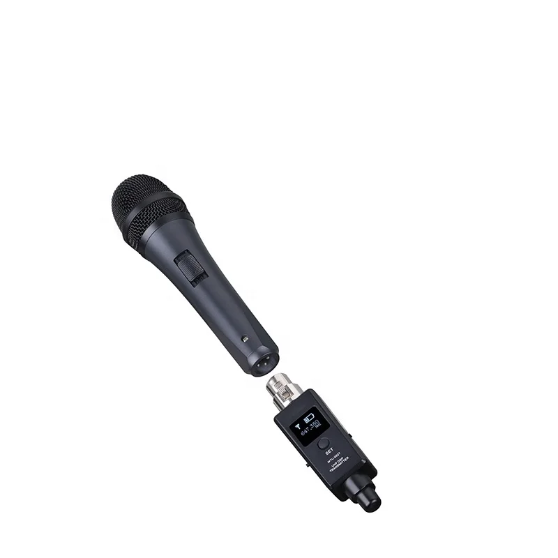 pa System UHF Mics Transmitter and Receiver Wired Mics to Wireless Mics Uhf Xlr Wireless Transmitter Receiver