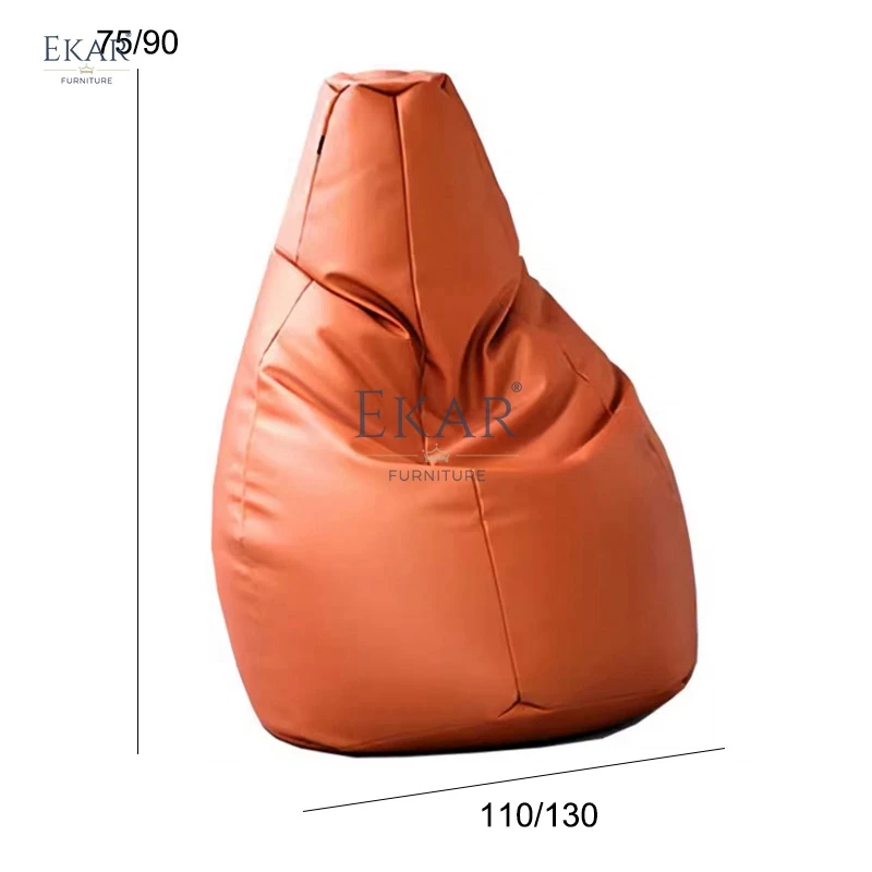 product modern and comfortable fabric bean bag living room leisure chair suitable for hotel living room villa-66