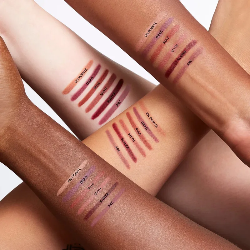 Подводка для губ под заказ, фирменная марка, кремовые губки, поставщик, водостойкая, шоколадно-Кремовая Губная губка, карандаш, веганская губка