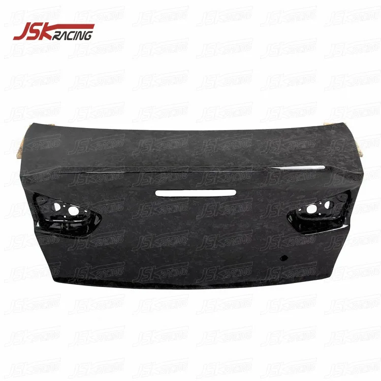 DO Luck Style Forged Carbon Fiber Trunk For 2008-2015 Mitsubishi Evolution Evo 10