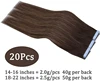 #B-262Balayage Dark Brown to Golden Brown