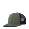 Dark olive + black