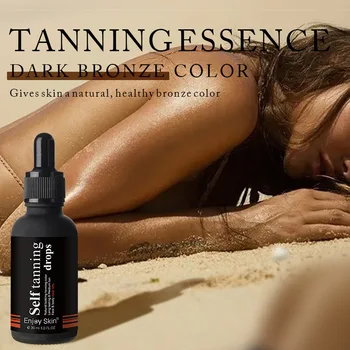 30ml Tanning Oil Processing Sun-Promoting Wheat-Colored Sun-Free Tanning Oil Whole Body Skin Care Oil