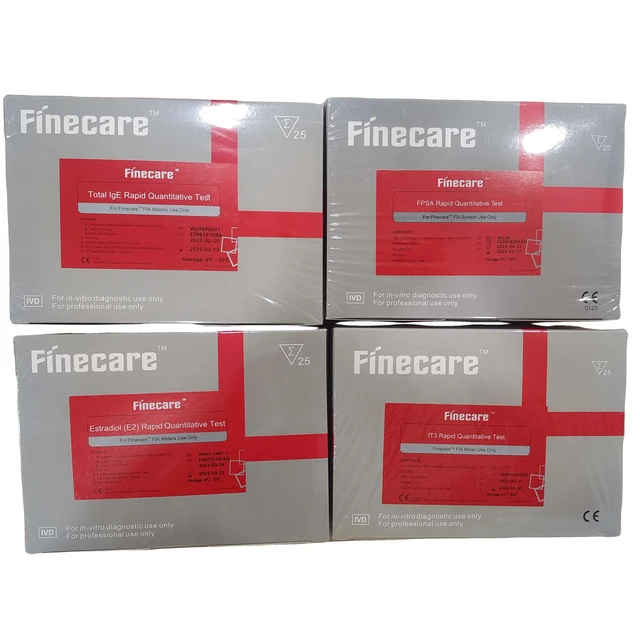 Wondfo Finecare Thyroid Test Kits T3 T4 FT3 FT4 TSH Thyroid Malfunction Test Reagent HbA1c
