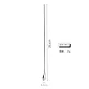 26 cm, color original extendido