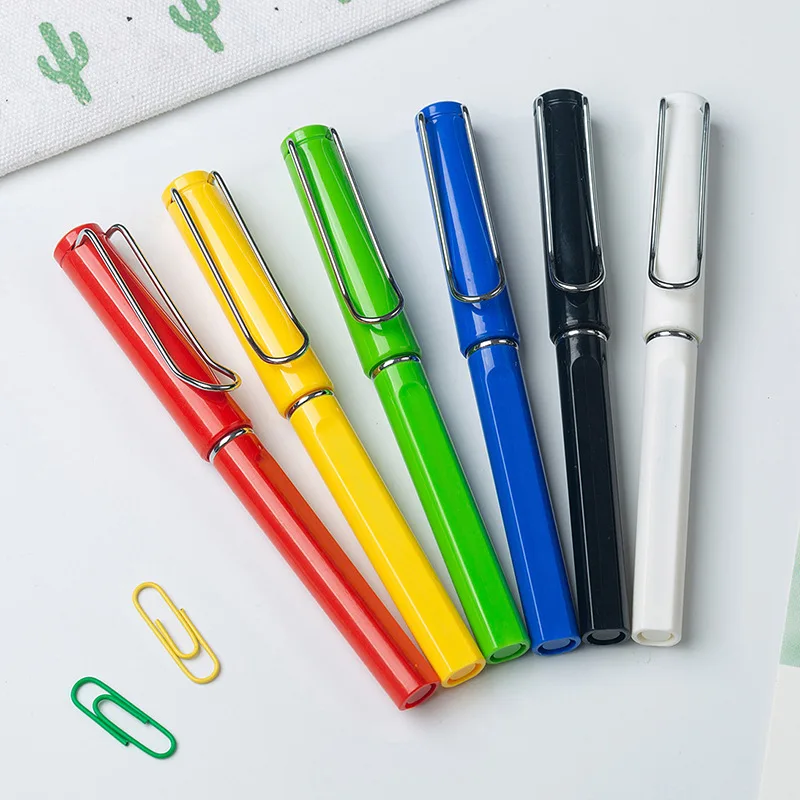 Hot Selling mm Plastic Gel Pen New Design Yellow Sports Logo