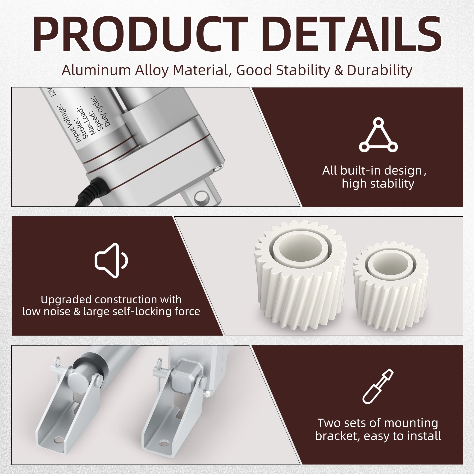 LA03S-12-A1-280-150-C11 Electric Linear Actuator 3000N OEM | Wholesale