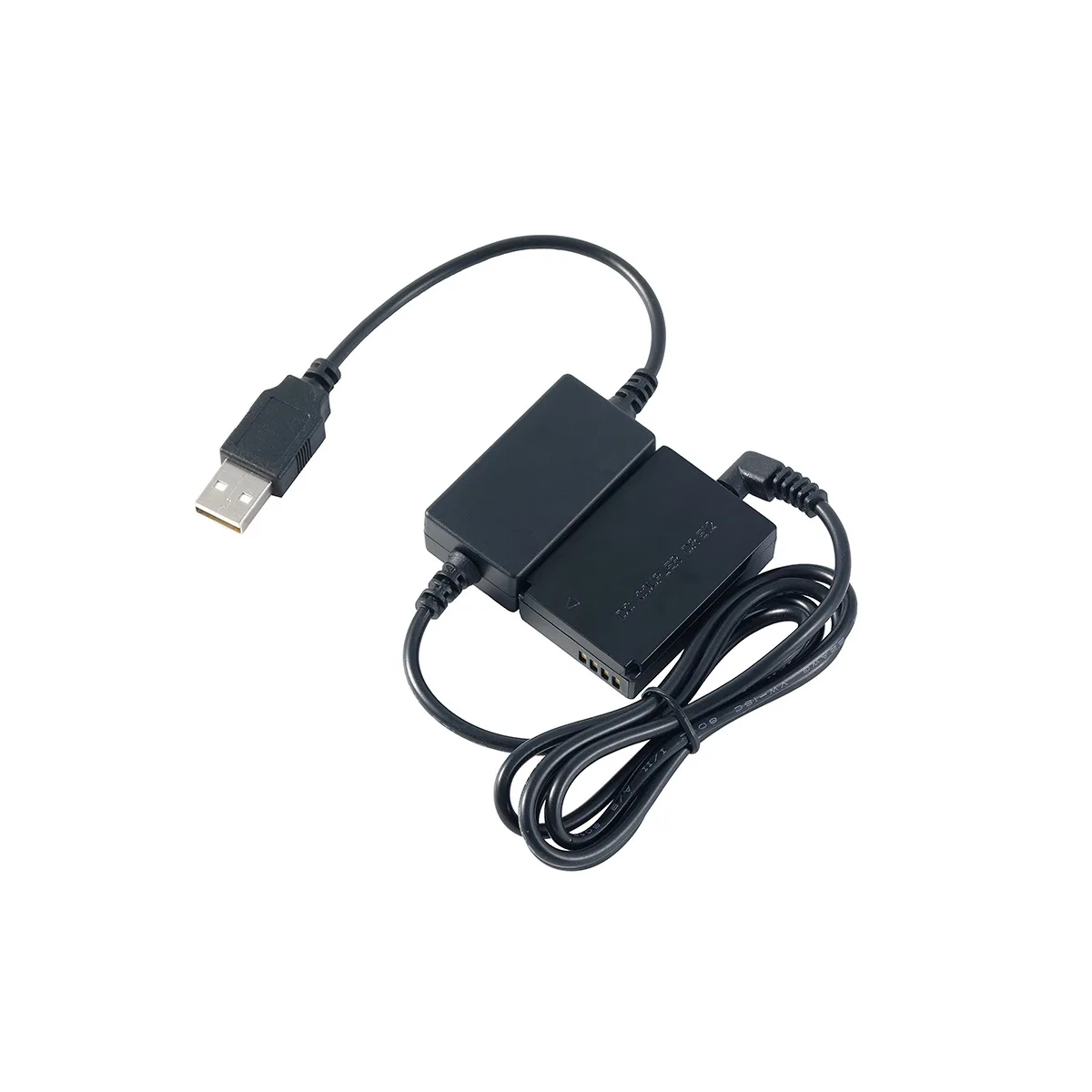 LP/DR-E12 Dummy Battery with External USB Power Supply Cable for Canon M2 M10 M50 M100 M200 Camera