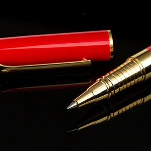 Factory Direct Sales Custom Personalized Business Metal Signature Gel Pen Laser Logo Available Ballpoint Pen for Office