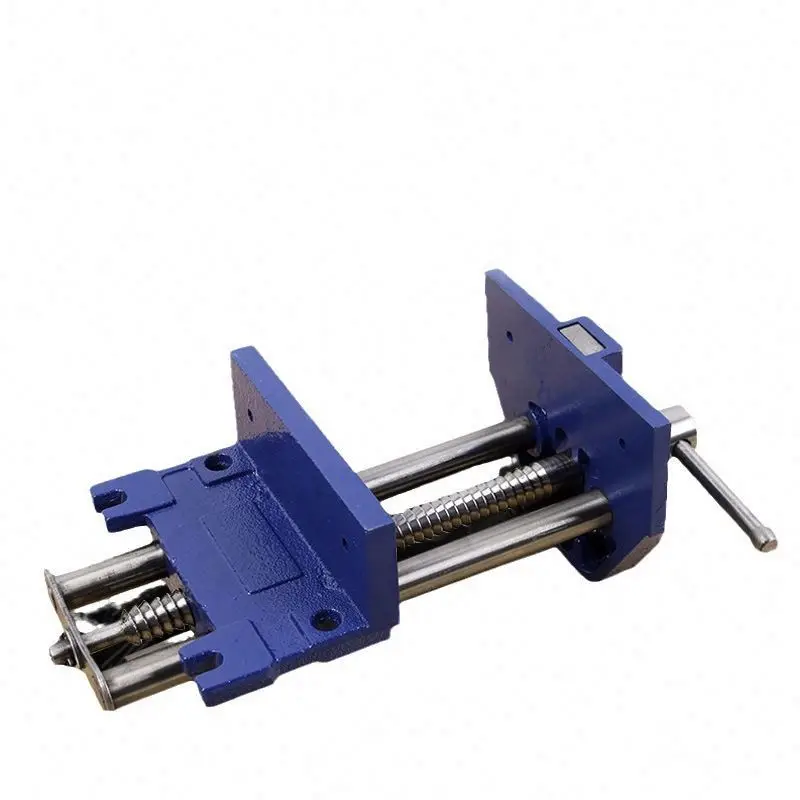 TEBAK CNC Quick Release Woodworking Bench Vise 7'' 9'' Cast Iron Vice Lathe Bench Clamp Table Adaptor Workbench Fixture