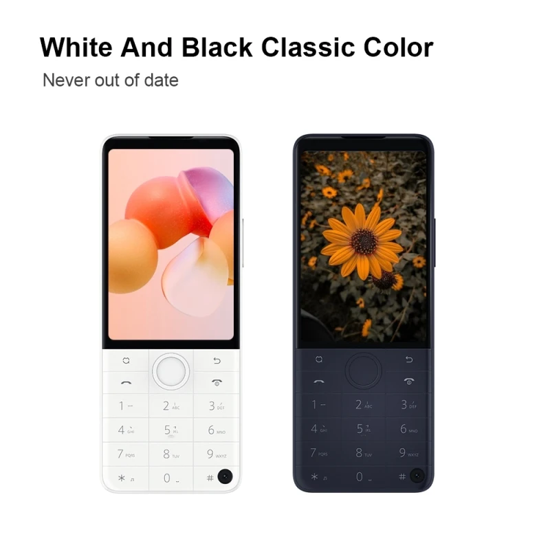 【日本語・Google対応】Qin F22 Pro 4GB/64GB（ホワイト） QIN F22 Pro - Elderly Smart Phone with Google Play Support