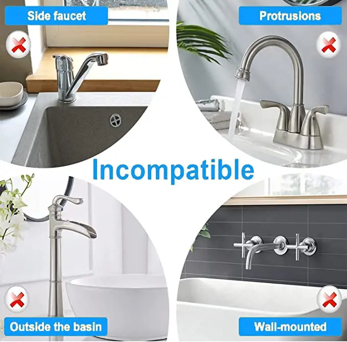 Custom Silicone Sink Faucet Mat Absorbent Water Catcher Mat Splash Guard Drip Catcher Mat for Kitchen Sink