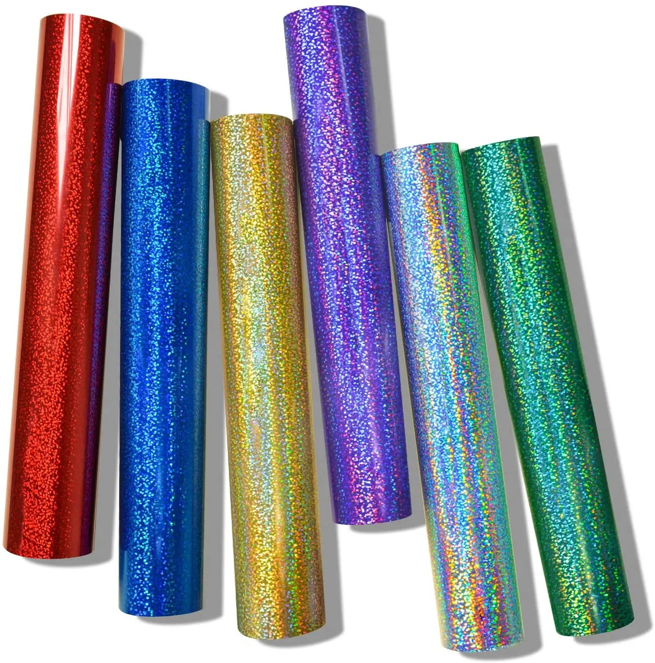 Pvc 12" X 12" Permanent Holographic Adhesive Vinyl Roll
