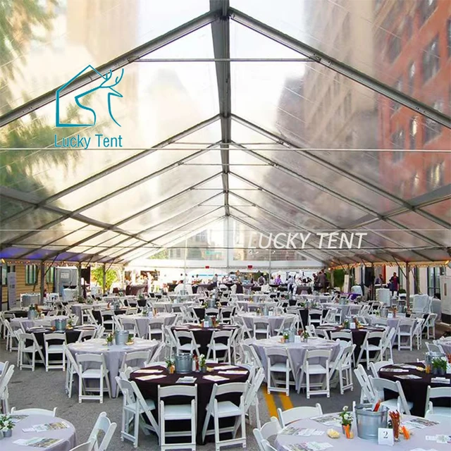 Romantic Transparent Commercial Event Venue Marriage Party Tent for Outdoor Wedding