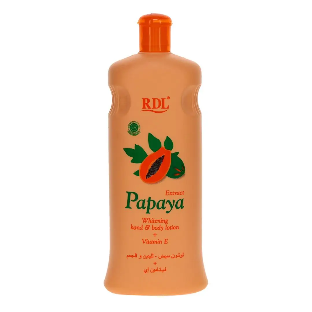In Stock Organic Fruit Extract Milk Body Lotion Organic Body Care Papaya Whitening Body Liquid Cream
