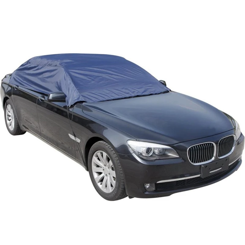 Outdoor Waterproof Half Car Cover Car Top Cover XL Size (317*157*50CM)