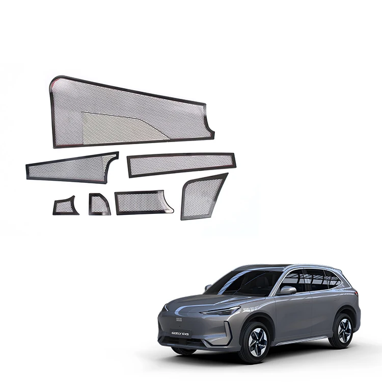 Penutup Habuk Hud Kereta untuk Aksesori Geely EX5 Keluli Tahan Karat Penutup Habuk Depan Hod Aksesori Bahagian Luar Auto