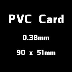 Custom Standard Size Plastic PVC Business Card Printing