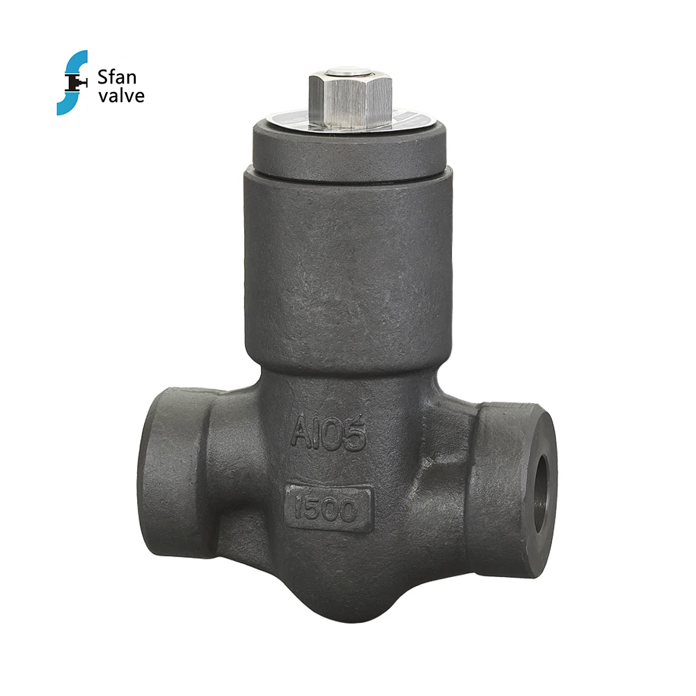 High Pressure One Way Lifting Spring Check Valve Forged Steel