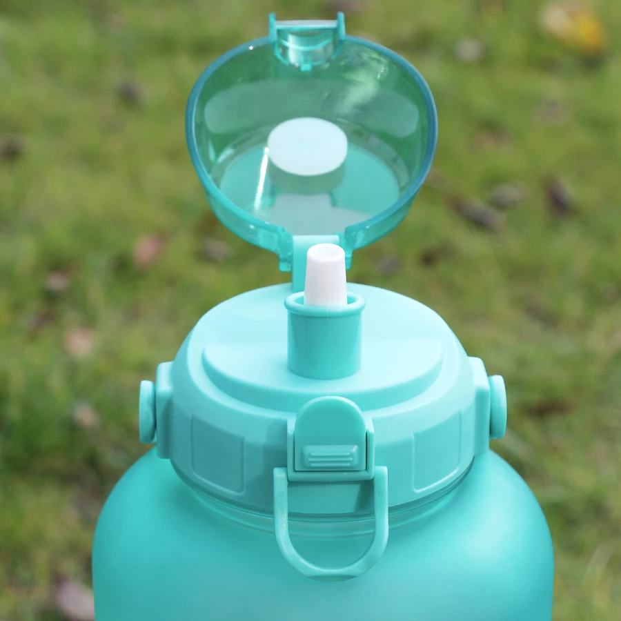 Aqulea 64 Oz Glass Water Bottle with Straw - Half Gallon Water Bottle with  Straw – 2L BPA Free - Lar…See more Aqulea 64 Oz Glass Water Bottle with
