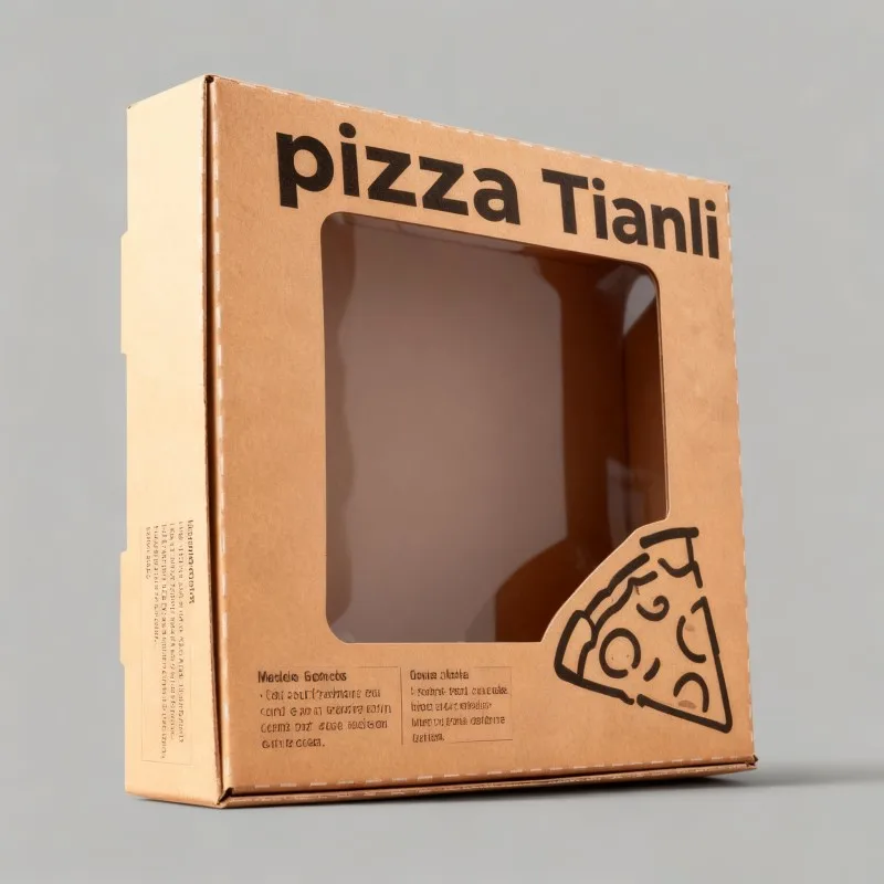 product digital printing free sample wholesale eco 12 14 15 18 inch pizza box packaging custom printed kraft paper pizza boxes-5