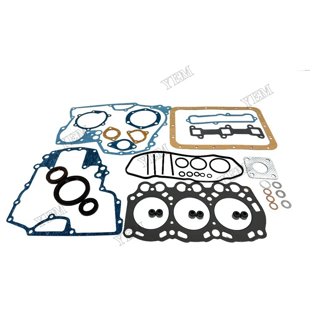 Full Gasket Kit Compatible for Mitsubishi L3C Machinery Engine Spare Parts 4