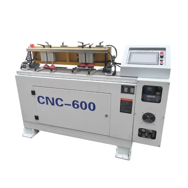 TEBAK CNC-600 650 Cnc Dovetail Joint Woodworking Double Ends Horizontal Wood Mortising Machine Automatic Dovetail Tenon Machine