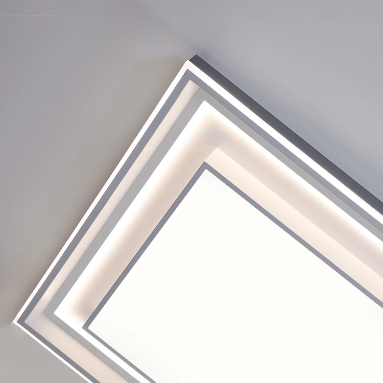 Rectangle Simple Design Square Led Ceiling Light For Living Room Led