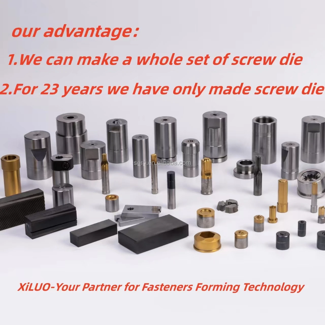 Screw Thread Rolling Die For Machine Thread With Solt Flat Thread