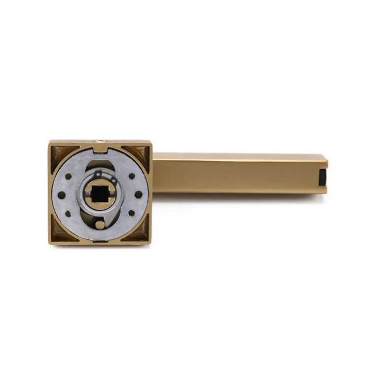 Factory High European Modern Style Interior Zinc Alloy  Luxury Gold Internal Door Handles