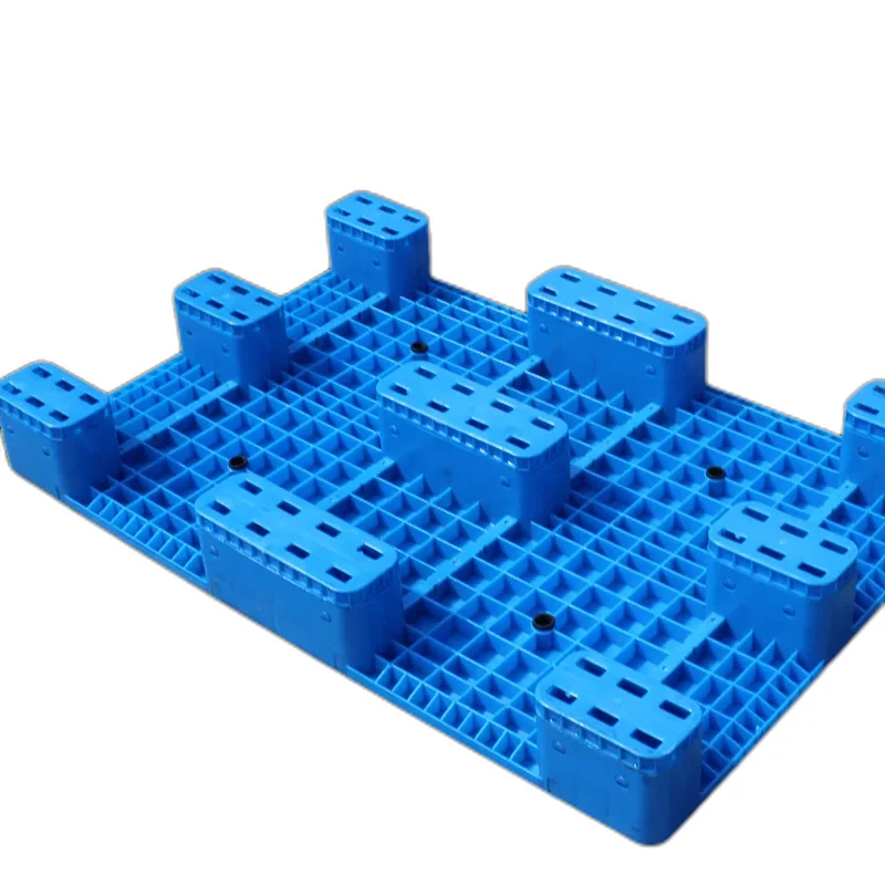 NEXARA New Design 1208 Easy Wash Heavy Duty Euro Plastic Pallet with 9 runners for Warehouse