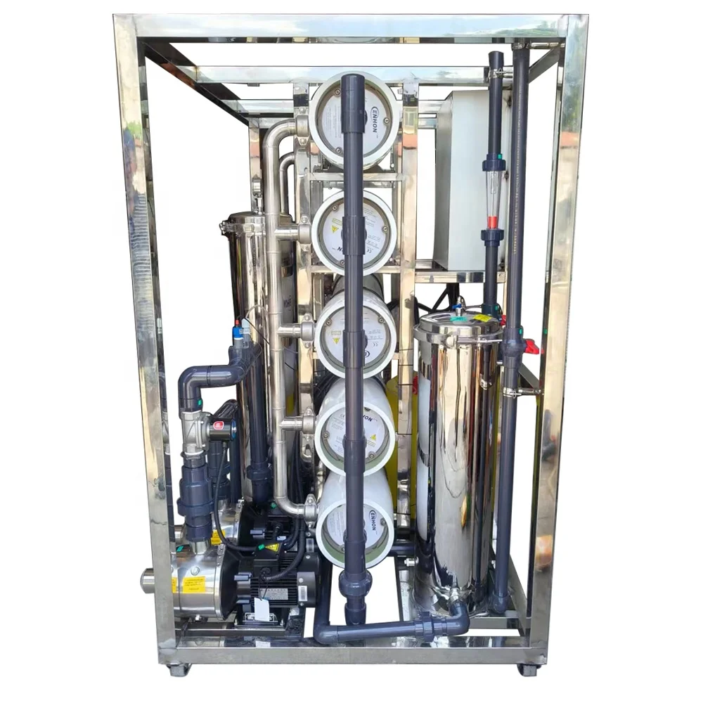 Mobile Water Treatment Plant Reverse Osmosis Water Filtration System ...