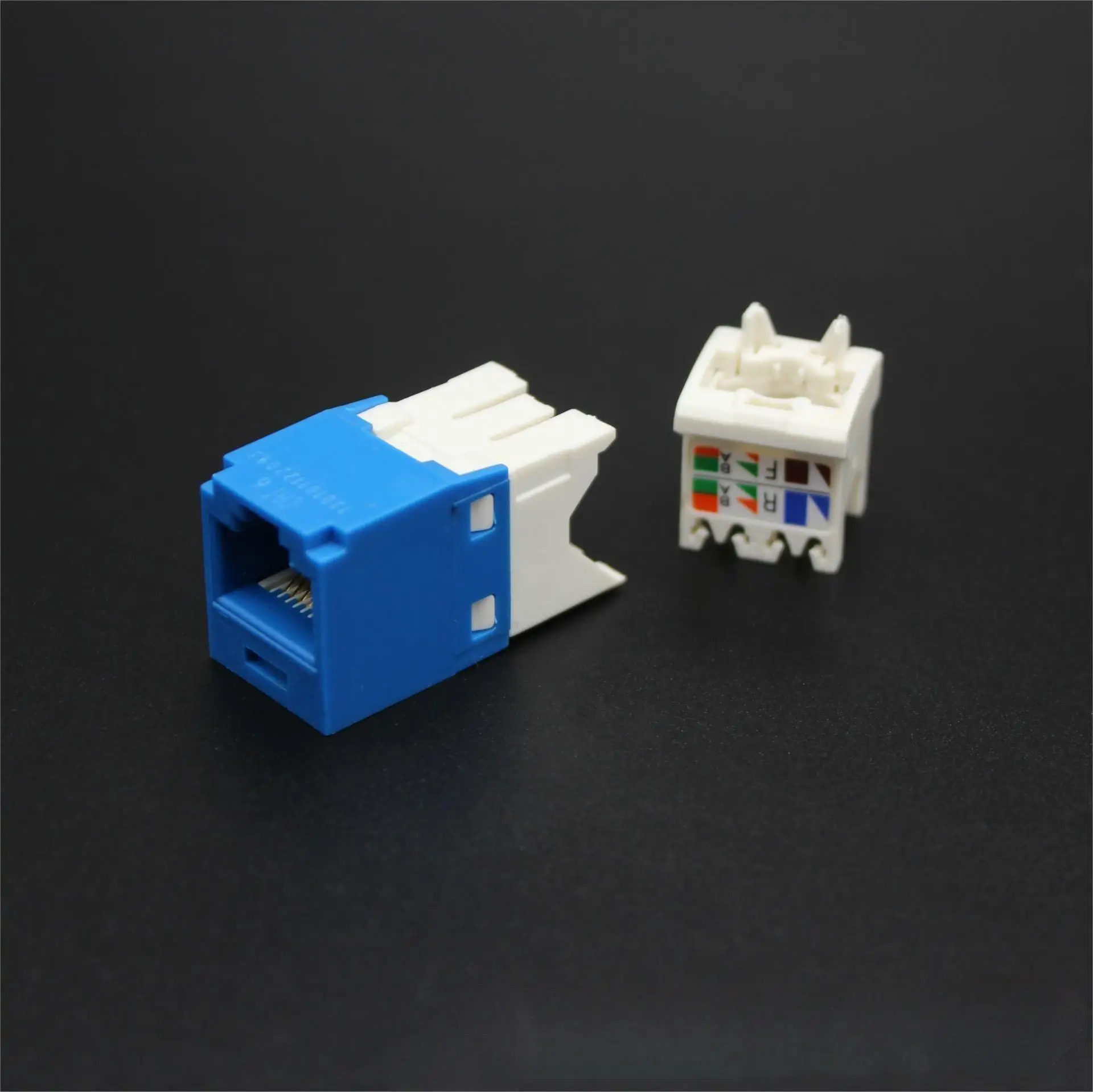 Rj45 Cat6 180 Degree Utp Cat 6 Keyston Keystone Jack Cat6 180 Degree