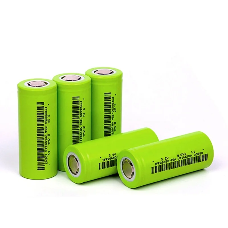 Batería 3.7v Ncm Icr26650 Hly 26650 5000mah, Batería Lifepo4 3.2v