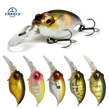 Cheery 42mm/6g Mini Crankbait Fishing Lure, Bionic Hard Bait for Freshwater Stream – Hard Lure – view 2