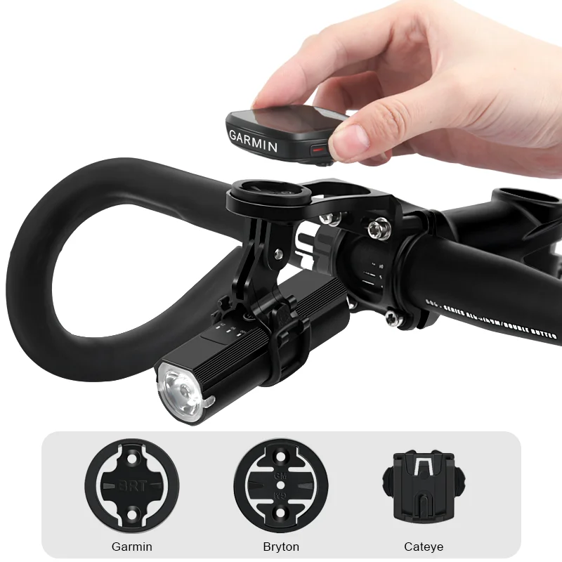 Bicycle Computer Camera Holder  Bike Handlebar Mount Stopwatch Speedometer Bracket for Garmin Edge Bryton Cateye