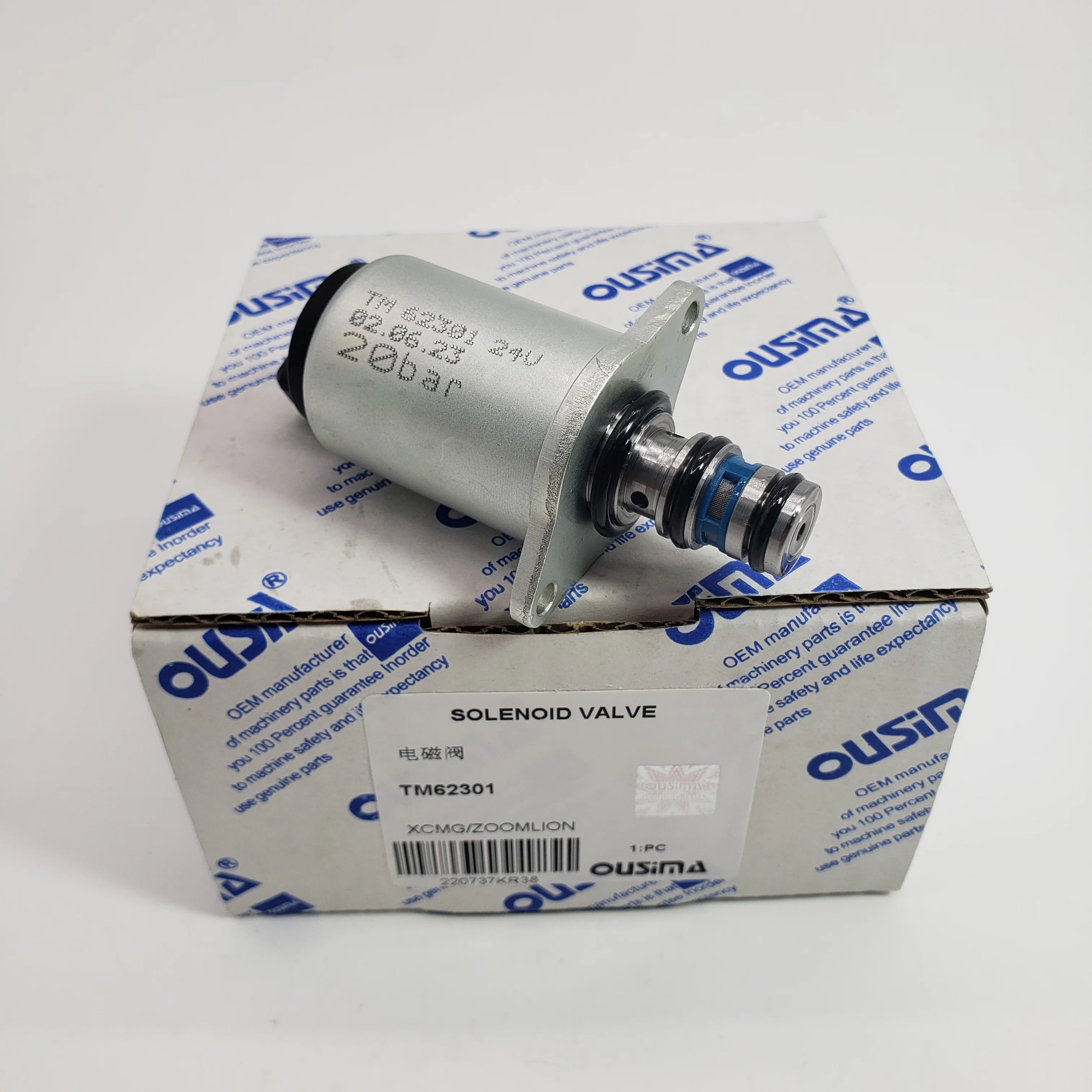 Excavator ZOOMLION TM62301 Proportional Solenoid Valve - 20 Bar