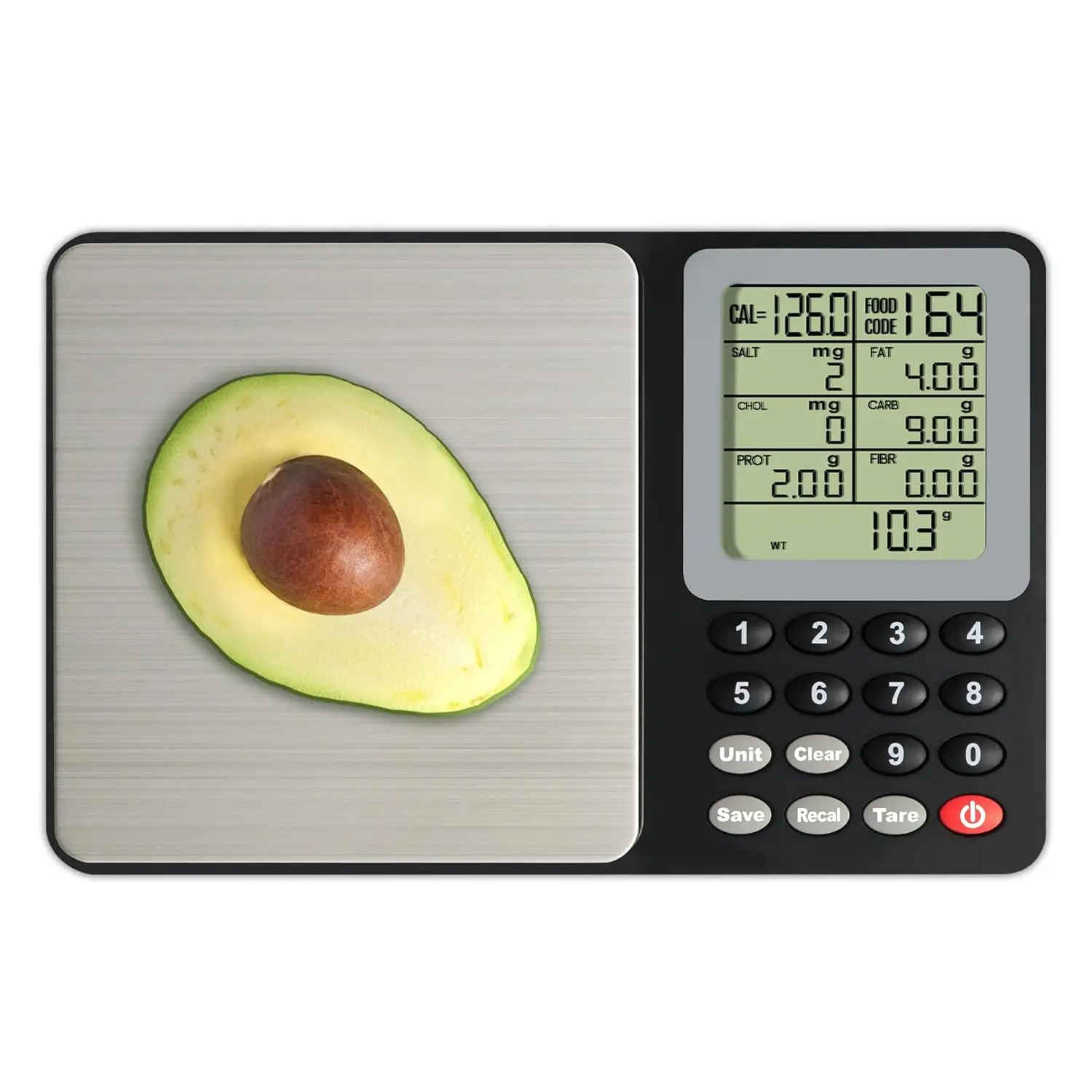 Nutrition Food Scale Electronic Kitchen Scale Nutritional  Calculator Calorie Counting for Weight Loss Weighing Meals