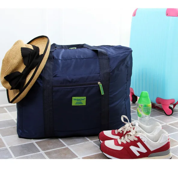 korean travel waterproof nylon folding travel